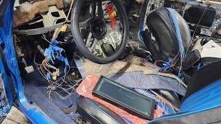 Trying to finish up my dashboard wiring for my digital dash on my 1984 buick regal Ls swap [upl. by Keith]