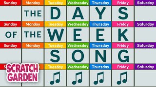 The Days of the Week Song  Scratch Garden [upl. by Alakim154]