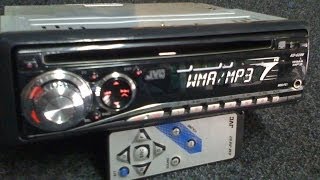 Auto Rádio CD Player JVC KDG289UR MP3 WMA  LEITOR USB [upl. by Frayda273]