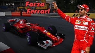 Circuit De Monaco with Sebastian Vettel  F1 with Eurobeat [upl. by Noni]