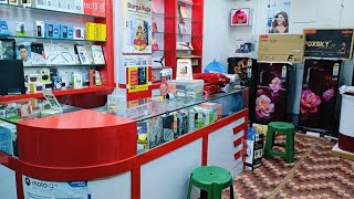 Mobile Shop Interior Design 2025 मोबाइल दुकान बिजनेस प्लान New Mobile Dukan Counter2025 [upl. by Suirred]