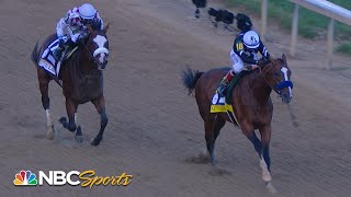 Authentic outshines Tiz the Law at Kentucky Derby  NBC Sports [upl. by Ardnaet]