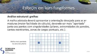 Módulo 40  Esforços em lajes fungiformes [upl. by Verdha]