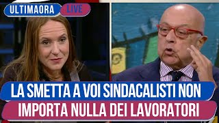 Magliario si Scaglia contro la Sindacalista e Critica loperato dei Sindacati [upl. by Lyrrehs834]