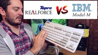 IBM Model M VS Realforce 87u Topre [upl. by Seabrooke]