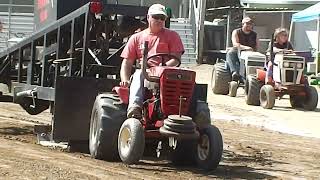 WHEEL HORSE  Garden Tractor Pull [upl. by Suoirred]