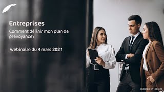 Comment définir son plan de prévoyance webinaire [upl. by Inness]