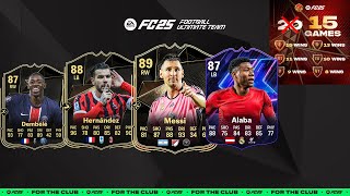 ARRANCA CON TODO EA FC 25 PRIMEROS TOTW 1 🔥😱 NUEVAS RECOMPENSA DE UT CHAMPIONS EVOs y TODO AQUI [upl. by Anoynek]