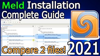 How to install Meld On Windows 10  2021 Update  Compare two files Complete Step by Step Guide [upl. by Shiverick]