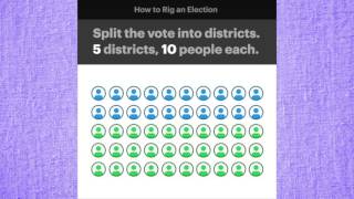 Gerrymandering Explained in 60 Seconds  GOOD [upl. by Manvell201]