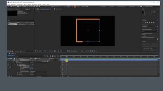 After Effects Formen und Linien zeichnen [upl. by Yelsel648]