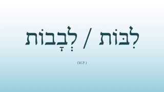 10  Basic Biblical Hebrew Vocabulary [upl. by Norene]