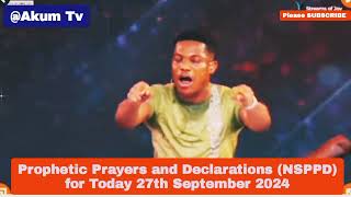 NSPPD Live Today 27th September 2024 With Pastor Jerry Eze [upl. by Anirual]