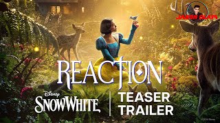 Disney’s Snow White  Teaser Trailer  Reaction [upl. by Cirad]