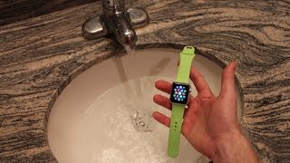 Apple Watch Water Test  Waterproof Apple Watch  Full Submerged In Water Water Resistant [upl. by Yrojram]