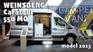 🆕 Weinsberg CaraTour Ford 550 MQ 2023 a real XL motorhome for 50590 € [upl. by Haran]