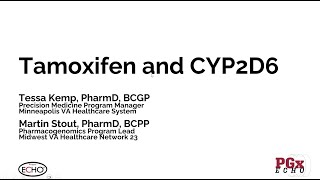 Tamoxifen and CYP2D6  September 20 2024 [upl. by Aihtenak]