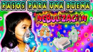 QUE ES UN NEBULIZADOR Y CÓMO SE REALIZA UNA NEBULIZACIÓN [upl. by Namaan54]