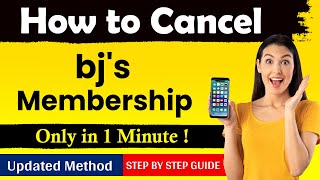 How to cancel bjs membership  Easiest Method 2024  Cancel bjs membership [upl. by Lraep]