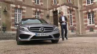 Essai Mercedes Classe C 220 Bluetech 2014 [upl. by Enelime]