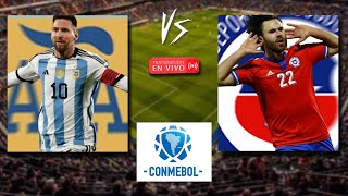 🔴En Vivo🔴 Argentina 🆚 Chile  Clasificación Mundial Sudamérica [upl. by Farland]