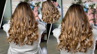 mechas balayage a MANO ALZADA rubio Caramelo by RICARDOLUENGOPELUKEROS paso a paso [upl. by Almeria691]