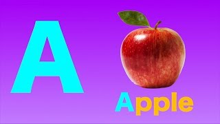 A is for Apple  ABC Alphabet Phonics Song Nursery Rhymes for Kids [upl. by Moberg759]