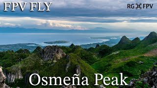 Osmeña Peak Cebu Philippines 🇵🇭 4K FPV Drone fly 2024 [upl. by Naillimixam402]