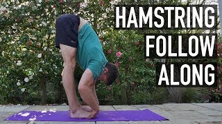 15 Minute Hamstring Flexibility Routine FOLLOW ALONG [upl. by Arnulfo264]