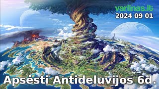 Varlinas tiesiogiai  2024 09 01  Apsėsti Antideluvijos 6d  Klausimai  atsakymai [upl. by Zahara]