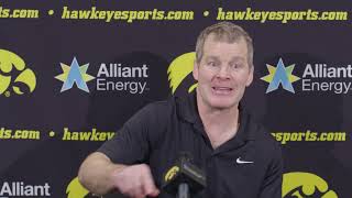 PENN STATE BEATS IOWA AND IOWA COACH TOM BRANDS IS MAD iowahawkeyes shortsfeed [upl. by Aikaj]