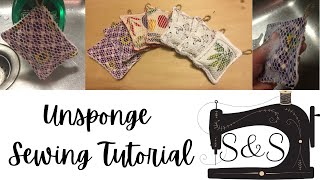 Unsponge Sewing Tutorial [upl. by Baiel]