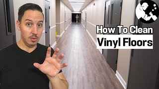 How To Clean Vinyl Plank Floors in Real Time [upl. by Pegasus]