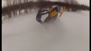 Manitoba Back Country Snowmobile Edit GoPro HD 2014 [upl. by Judson]