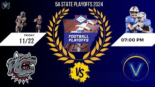 Blazer Football vs Morrilton 5A Football Playoffs Round 2 [upl. by Kempe]