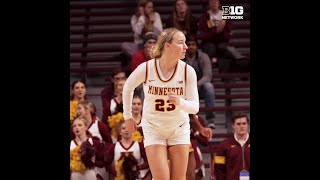 Minnesota Womens Basketball  Katie Borowicz 3 Pointers [upl. by Esej]