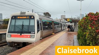 Trains at Claisebrook  Transperth [upl. by Burger850]