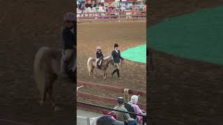 Cash pony and Vera in English Leadline class GoodPony PonyWise ponies horseshow [upl. by Dragelin]