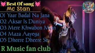 new rap song hindi  mc stan  desi rap song  emiway bantai  mc stan rap mashup  rap song 💓 [upl. by Yralam]