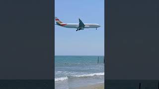 Sunclass Airbus A330 arriving at Larnaca Airport [upl. by Nolla]