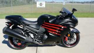 2014 Kawasaki ZX14R Ninja in Flat Ebony Review Overview and Walk Around For Sale 15299 [upl. by Holsworth689]