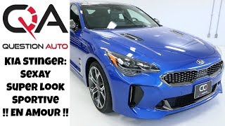 Kia Stinger  STYLE EXOTIQUE mais abordable  Essai Complet partie 16 [upl. by Angie280]