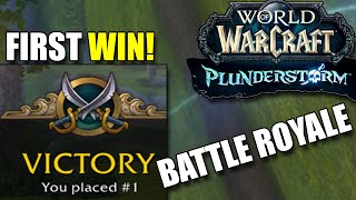 WOW BATTLE ROYALE  FIRST VICTORY BUALOCK WORLD OF WARCRAFT PLUNDERSTORM  BEST PLUNDERSTORM PLAYER [upl. by Cassey]