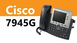 The Cisco 7945G IP Phone  Product Overview [upl. by Anaet]