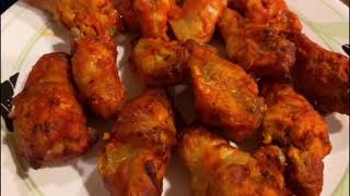 Air Fryer Frozen Buffalo Style Chicken Wings Recipe [upl. by Pfaff]