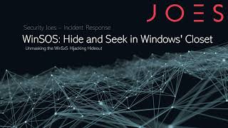 Hide and Seek in Windows Closet Unmasking the WinSxS Hijacking Hideout \ by Thiago Peixoto [upl. by Jacinto]