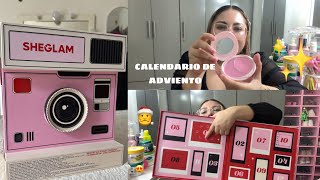 ABRIENDO CALENDARIO DE ADVIENTO SHEGLAM✨🌟🎁💕🧑‍🎄🎄 [upl. by Yrod]