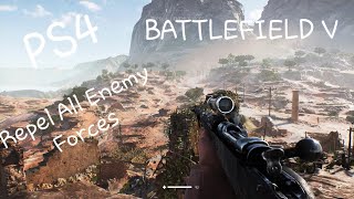 Battlefield 5  No Under No Flag  Repel All Enemy Forces 1  Ps4 [upl. by Luapnaej]