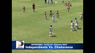 INDEPENDIENTE VS CHAÑARENSE  FECHA 10  CLAUSURA 2024  FÚTBOL INFANTIL LIGA INTERPROVINCIAL [upl. by Aletha]