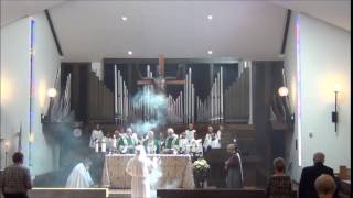 Sursum corda and Sanctus at St Lukes [upl. by Jochbed]